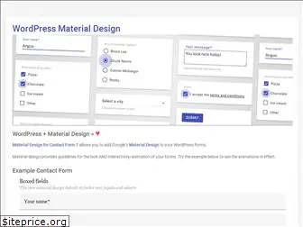 cf7materialdesign.com