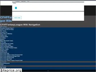 cfhffantasyleague.wikia.com
