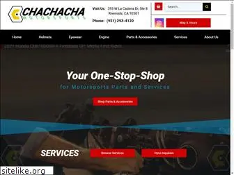 chachachamotorsports.com