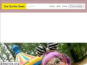 chachatheclown.com