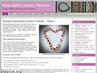 chainmaillejewelrypatterns.com