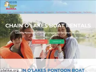 chainolakesboatrentals.com