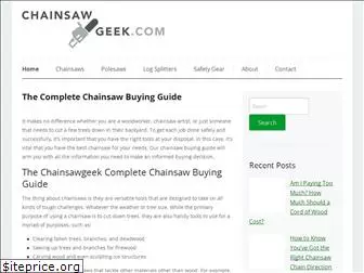 chainsawgeek.com