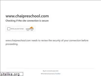 chaipreschool.com