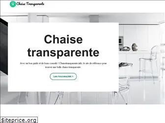 chaisetransparente.info