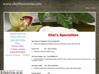 chaithaicuisine.com