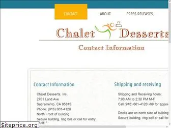 chaletdesserts.com