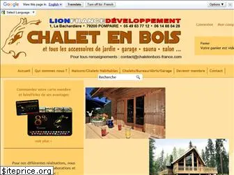 chaletenbois-france.com