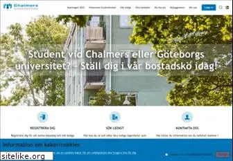 chalmersstudentbostader.se