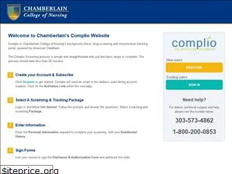 chamberlainclinicalcompliance.com