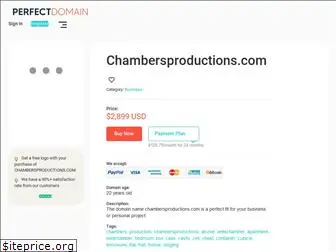 chambersproductions.com