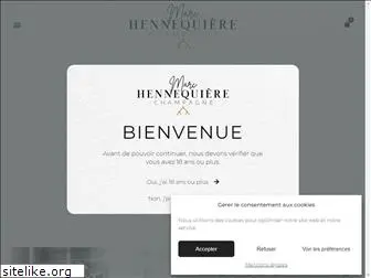 champagne-marc-hennequiere.com