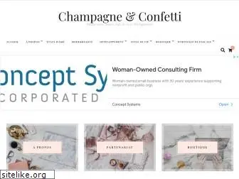 champagneetconfetti.com