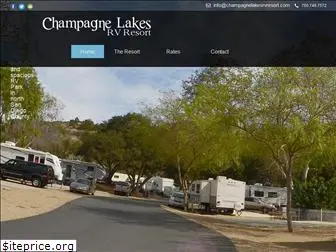 champagnelakesrvresort.com