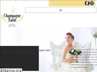 champagnetastebridal.com