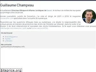 champeau.info