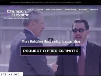 champion-elevator.com