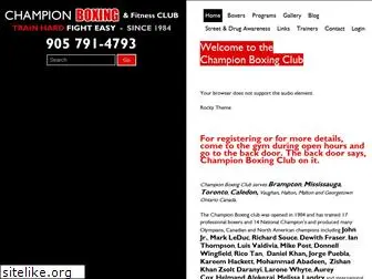 championboxingclub.com