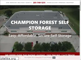 championforestselfstorage.com