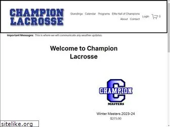 championlacrosse.com
