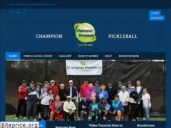 championpickleball.com