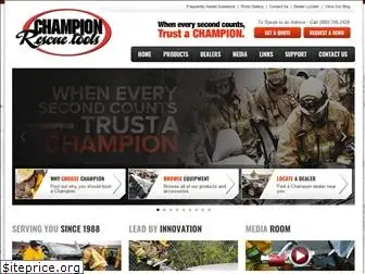 www.championrescuetools.com