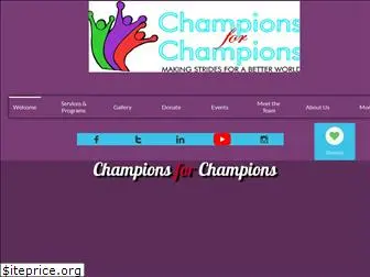 championsforchampions.org