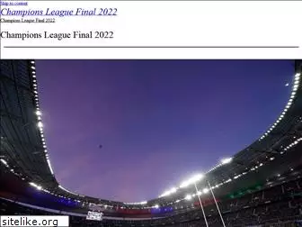 championsleaguefinal.org