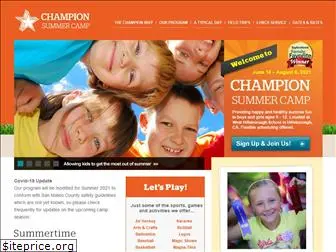 championsummercamp.com