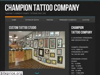 championtattoocompany.com