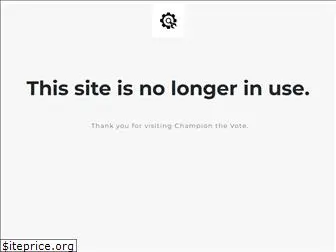 championthevote.com