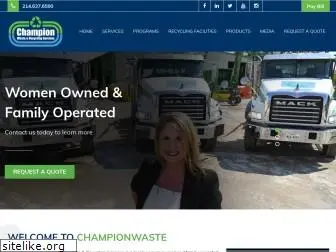 championwaste.com