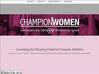 championwomen.org