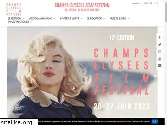 champselyseesfilmfestival.com