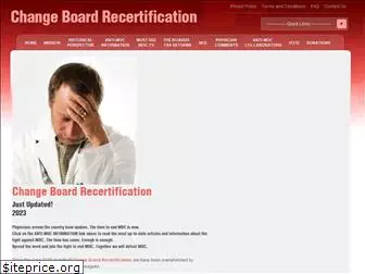 changeboardrecert.com