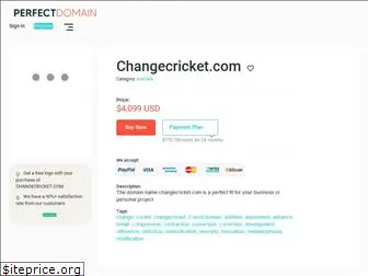 changecricket.com