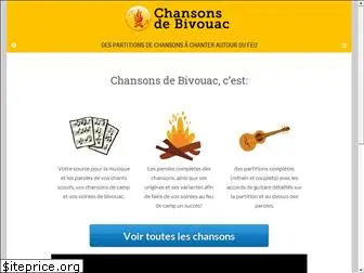 chansonsdebivouac.com