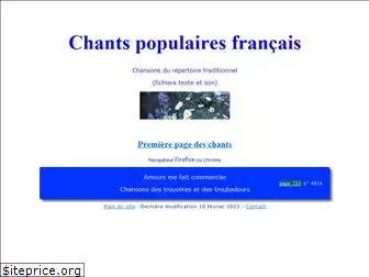 chants-populaires-francais.com