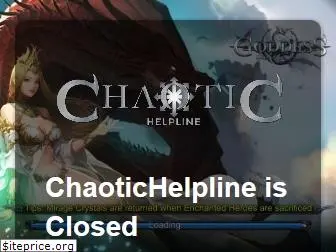 chaotichelpline.com