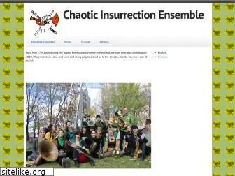 chaoticinsurrectionensemble.org