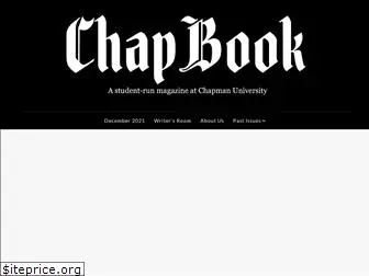 chapbookmag.com