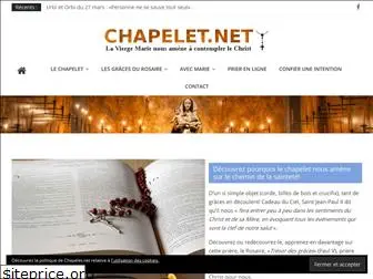 chapelet.net