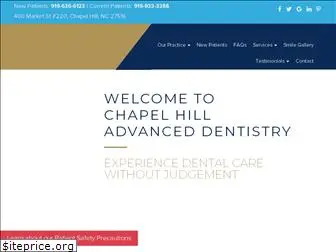 chapelhilladvanceddentistry.com