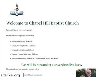 chapelhillbaptist.com