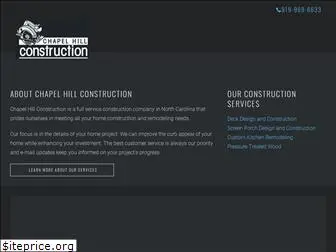 chapelhillconstruction.com