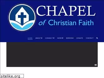 chapelofchristianfaith.org