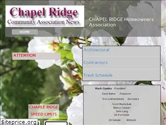 chapelridge.org
