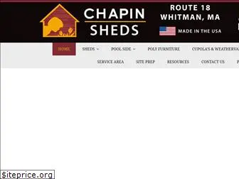 chapinsheds.com