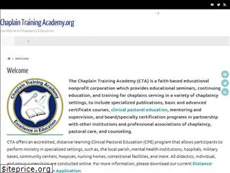 chaplaintrainingacademy.org