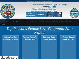 chapmanautorepair.com
